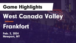 West Canada Valley  vs Frankfort Game Highlights - Feb. 2, 2024