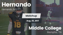 Matchup: Hernando vs. Middle College  2017