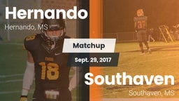 Matchup: Hernando vs. Southaven  2017
