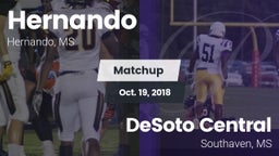 Matchup: Hernando vs. DeSoto Central  2018