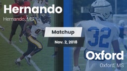 Matchup: Hernando vs. Oxford  2018