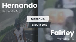 Matchup: Hernando vs. Fairley  2019