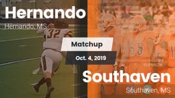 Matchup: Hernando vs. Southaven  2019