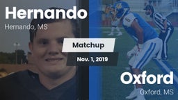 Matchup: Hernando vs. Oxford  2019