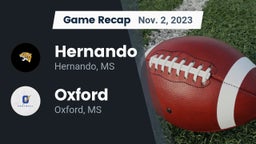 Recap: Hernando  vs. Oxford  2023