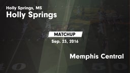 Matchup: Holly Springs vs. Memphis Central 2016