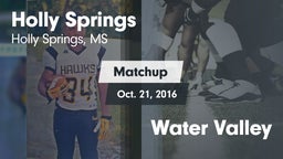 Matchup: Holly Springs vs. Water Valley 2016