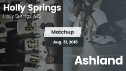 Matchup: Holly Springs vs. Ashland 2018