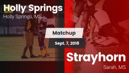 Matchup: Holly Springs vs. Strayhorn  2018