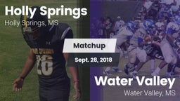 Matchup: Holly Springs vs. Water Valley  2018