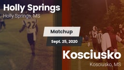 Matchup: Holly Springs vs. Kosciusko  2020