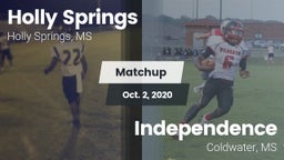 Matchup: Holly Springs vs. Independence  2020
