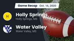 Recap: Holly Springs  vs. Water Valley  2020