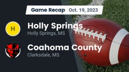 Recap: Holly Springs  vs. Coahoma County  2023