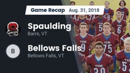 Recap: Spaulding  vs. Bellows Falls  2018
