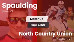 Matchup: Spaulding vs. North Country Union  2019