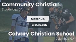 Matchup: Community Christian vs. Calvary Christian School 2017