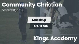 Matchup: Community Christian vs. Kings Academy 2017
