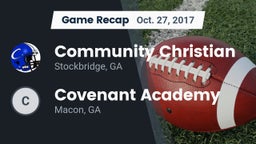 Recap: Community Christian  vs. Covenant Academy  2017