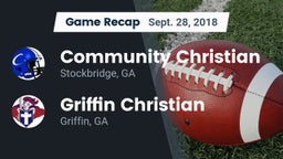 Recap: Community Christian  vs. Griffin Christian  2018