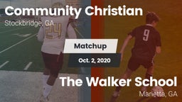 Matchup: Community Christian vs. The Walker School 2020