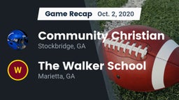 Recap: Community Christian  vs. The Walker School 2020