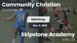 Matchup: Community Christian vs. Skipstone Academy  2020