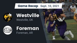 Recap: Westville  vs. Foreman  2021