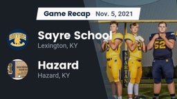 Recap: Sayre School vs. Hazard  2021