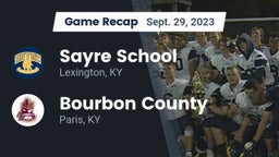 Recap: Sayre School vs. Bourbon County  2023