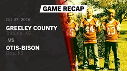 Recap: Greeley County  vs. Otis-Bison  2016