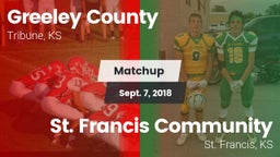 Matchup: Greeley County vs. St. Francis Community  2018