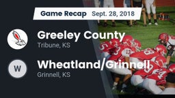 Recap: Greeley County  vs. Wheatland/Grinnell 2018