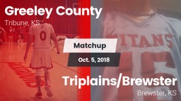 Matchup: Greeley County vs. Triplains/Brewster  2018