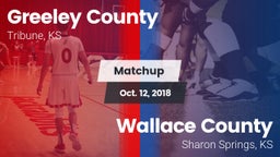 Matchup: Greeley County vs. Wallace County  2018