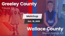 Matchup: Greeley County vs. Wallace County  2019