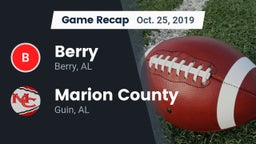 Recap: Berry  vs. Marion County  2019