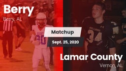 Matchup: Berry vs. Lamar County  2020