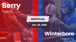 Matchup: Berry vs. Winterboro  2020
