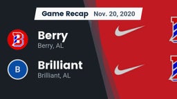 Recap: Berry  vs. Brilliant  2020