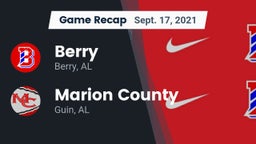 Recap: Berry  vs. Marion County  2021