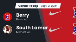 Recap: Berry  vs. South Lamar  2021