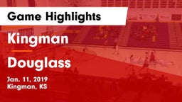 Kingman  vs Douglass  Game Highlights - Jan. 11, 2019