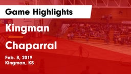 Kingman  vs Chaparral  Game Highlights - Feb. 8, 2019