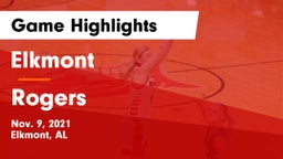 Elkmont  vs Rogers  Game Highlights - Nov. 9, 2021