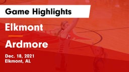 Elkmont  vs Ardmore  Game Highlights - Dec. 18, 2021