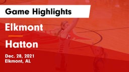 Elkmont  vs Hatton  Game Highlights - Dec. 28, 2021