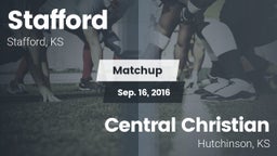 Matchup: Stafford vs. Central Christian  2016