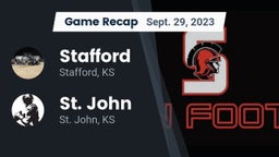 Recap: Stafford  vs. St. John  2023