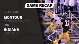 Recap: Montour  vs. Indiana  2016